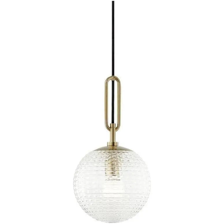 Hudson Valley Lighting - Jewett Pendant - 7110-AGB | Montreal Lighting & Hardware