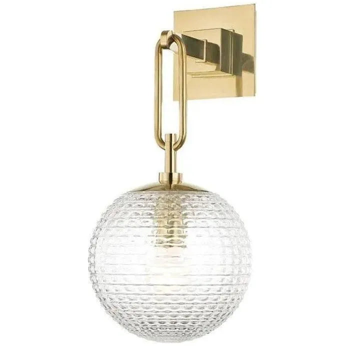 Hudson Valley Lighting - Jewett Wall Sconce - 7101-AGB | Montreal Lighting & Hardware