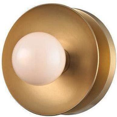 Hudson Valley Lighting - Julien Wall Sconce or Bath Vanity - 9801-AGB | Montreal Lighting & Hardware