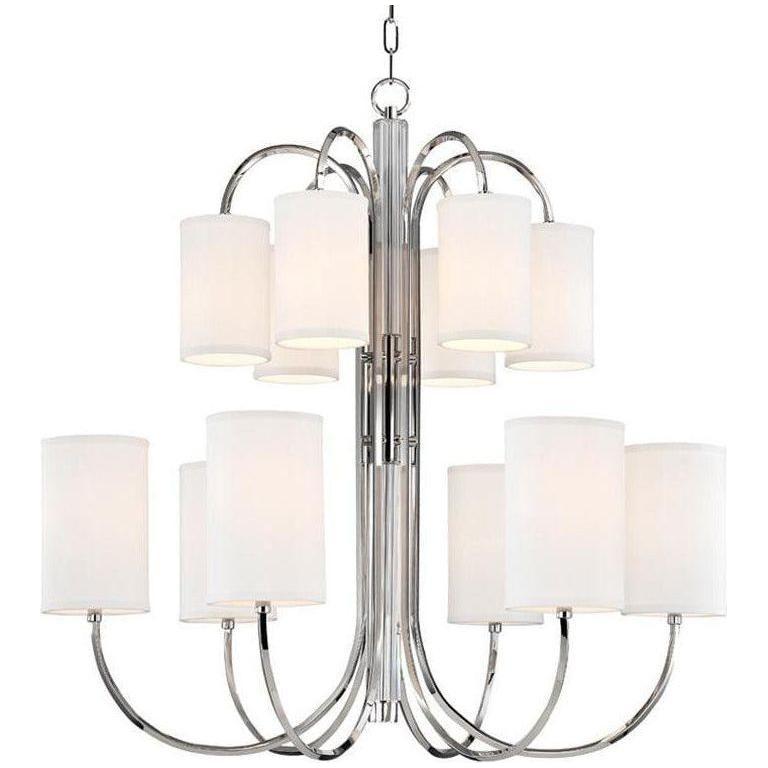 Hudson Valley Lighting - Junius Chandelier - 9112-PN | Montreal Lighting & Hardware