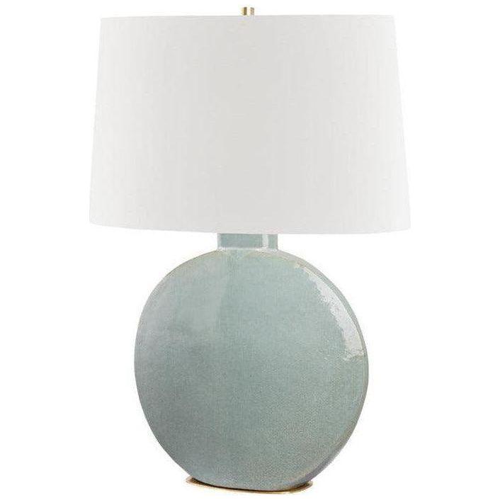 Hudson Valley Lighting - Kimball Table Lamp - L1840-AGB/GRY | Montreal Lighting & Hardware
