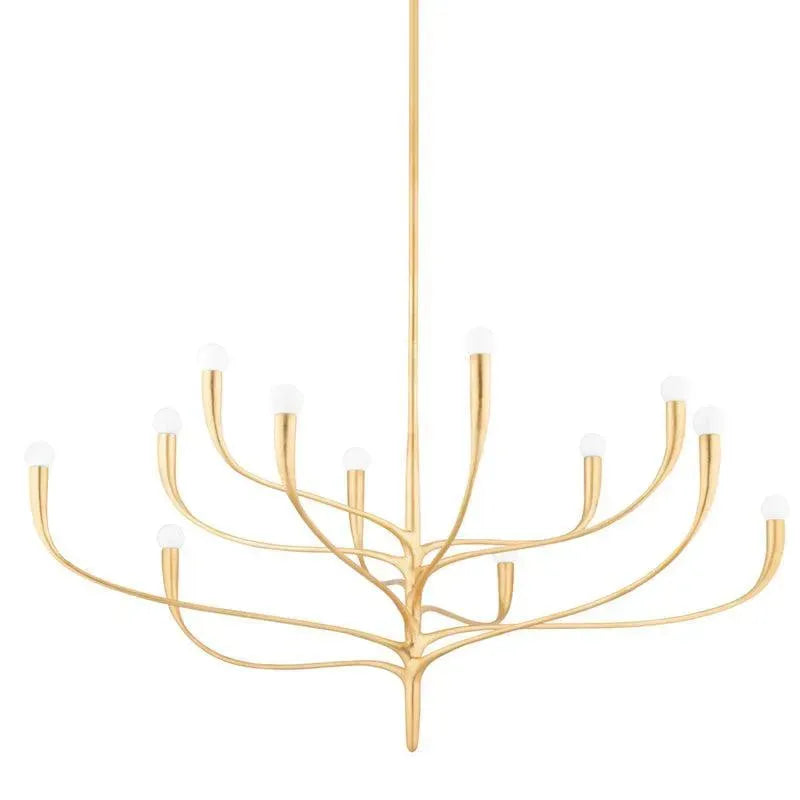 Hudson Valley Lighting - Labra Chandelier - 9612-VGL | Montreal Lighting & Hardware