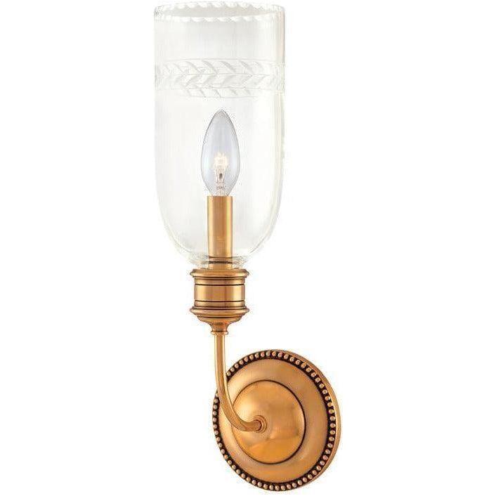Hudson Valley Lighting - Lafayette Wall Sconce - 291-AGB | Montreal Lighting & Hardware