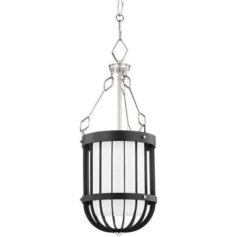 Hudson Valley Lighting - Landon Pendant - BKO302-PN/BK | Montreal Lighting & Hardware