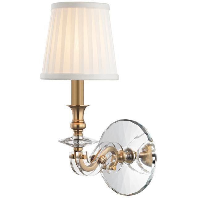 Hudson Valley Lighting - Lapeer Wall Sconce - 1291-AGB | Montreal Lighting & Hardware