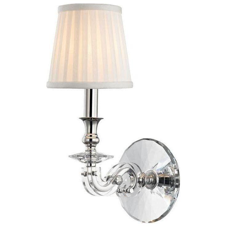 Hudson Valley Lighting - Lapeer Wall Sconce - 1291-PN | Montreal Lighting & Hardware