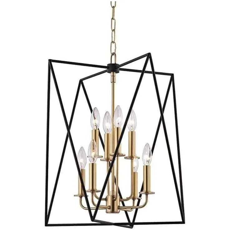 Hudson Valley Lighting - Laszlo Pendant - 1118-AGB | Montreal Lighting & Hardware