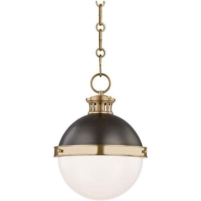 Hudson Valley Lighting - Latham Pendant - 4019-ADB | Montreal Lighting & Hardware