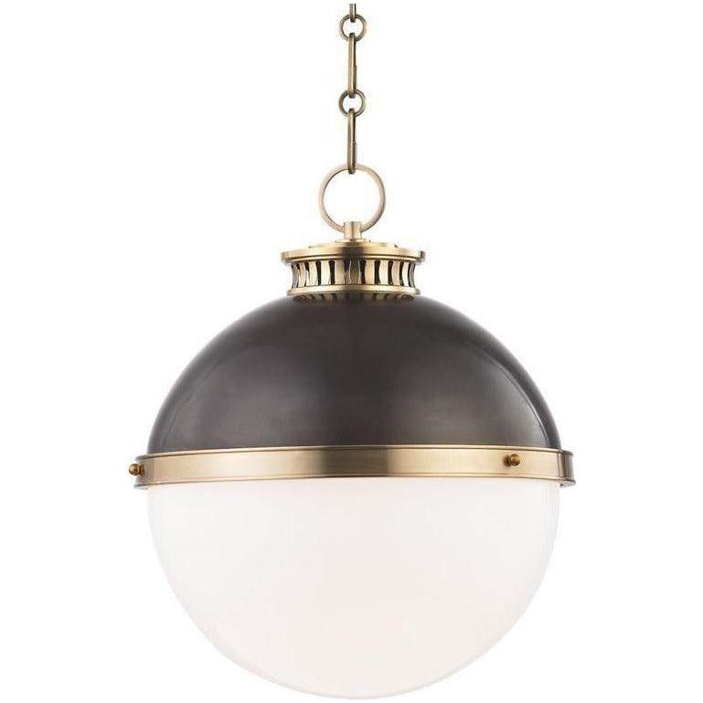 Hudson Valley Lighting - Latham Pendant - 4025-ADB | Montreal Lighting & Hardware