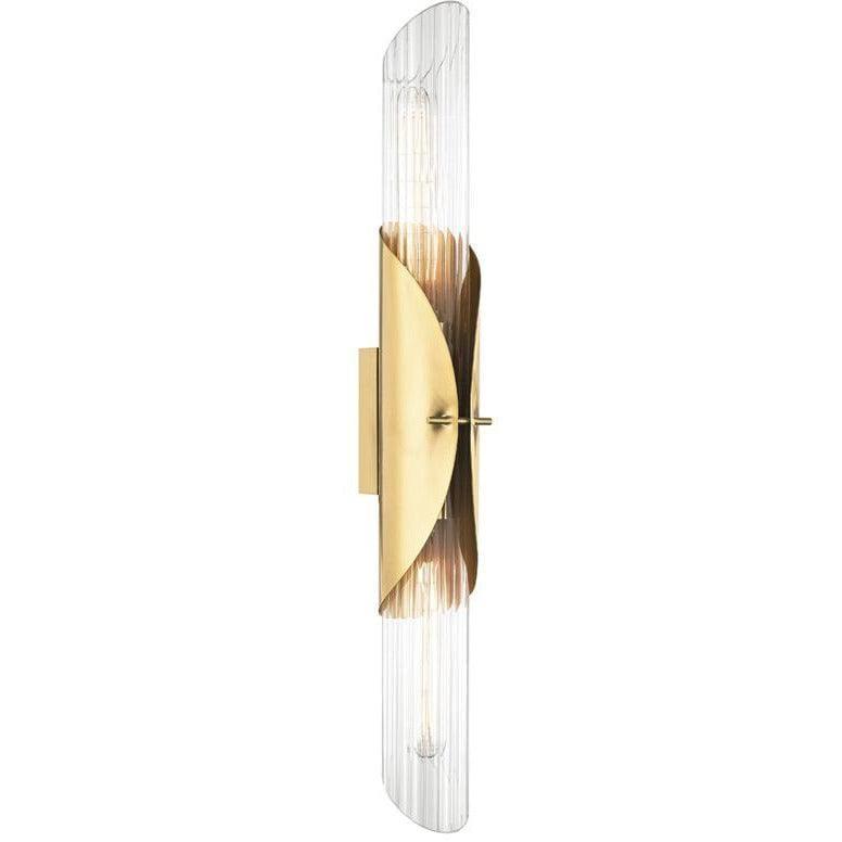 Hudson Valley Lighting - Lefferts Wall Sconce - 3526-AGB | Montreal Lighting & Hardware