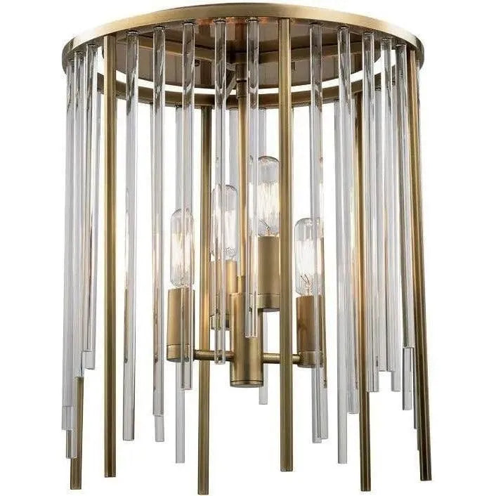 Hudson Valley Lighting - Lewis Flush Mount - 2510-AGB | Montreal Lighting & Hardware