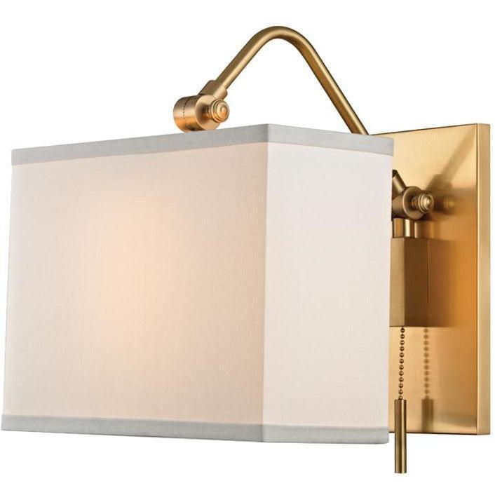 Hudson Valley Lighting - Leyden Wall Sconce - 5421-AGB | Montreal Lighting & Hardware