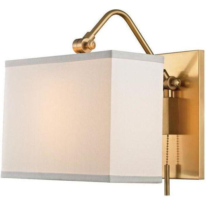 Hudson Valley Lighting - Leyden Wall Sconce - 5421-AGB | Montreal Lighting & Hardware