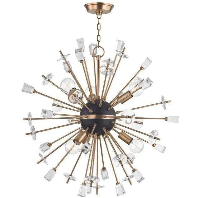 Hudson Valley Lighting - Liberty Chandelier - 5032-AGB | Montreal Lighting & Hardware