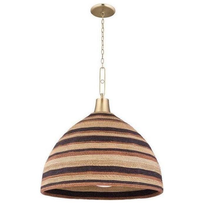 Hudson Valley Lighting - Lido Beach Pendant - 9330-AGB | Montreal Lighting & Hardware