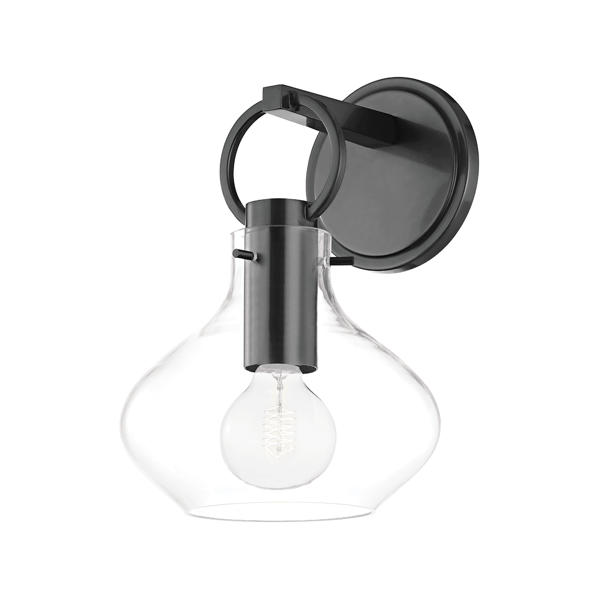 Hudson Valley Lighting - Lina Wall Sconce - BKO251-OB | Montreal Lighting & Hardware