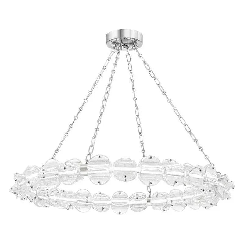 Hudson Valley Lighting - Lindley LED Chandelier - 1938-PN | Montreal Lighting & Hardware
