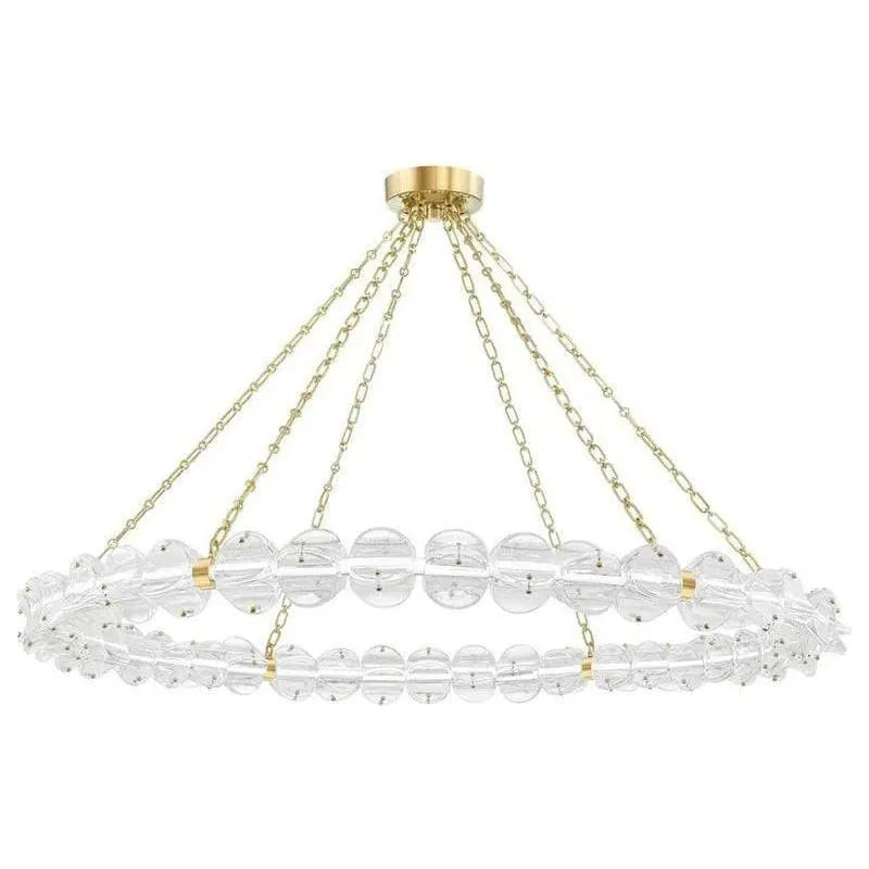 Hudson Valley Lighting - Lindley LED Chandelier - 1955-AGB | Montreal Lighting & Hardware