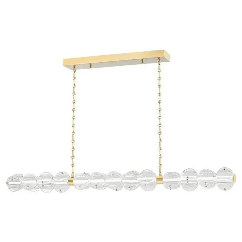 Hudson Valley Lighting - Lindley LED Island Pendant - 1950-AGB | Montreal Lighting & Hardware