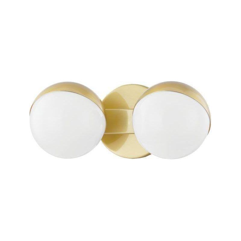 Hudson Valley Lighting - Lodi LED Bath Bracket - 1662-AGB | Montreal Lighting & Hardware