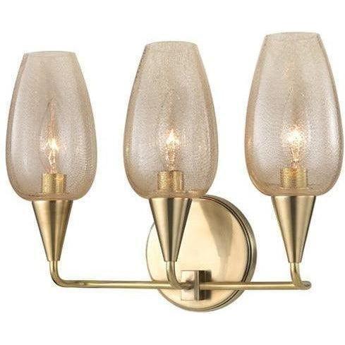 Hudson Valley Lighting - Longmont Wall Sconce - 4703-AGB | Montreal Lighting & Hardware
