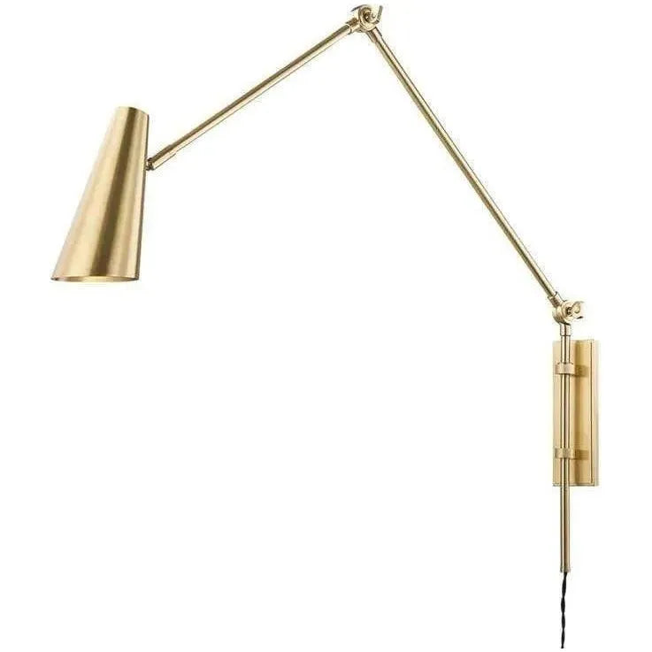 Hudson Valley Lighting - Lorne Wall Sconce - 4121-AGB | Montreal Lighting & Hardware