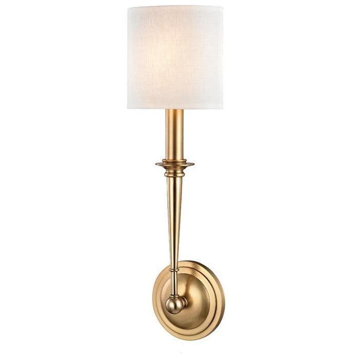Hudson Valley Lighting - Lourdes Wall Sconce - 1231-AGB | Montreal Lighting & Hardware