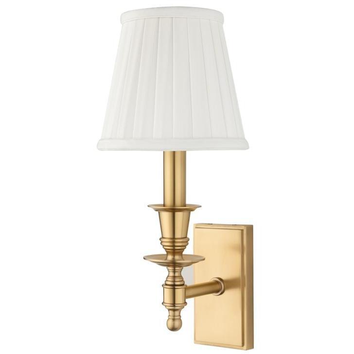 Hudson Valley Lighting - Ludlow Wall Sconce - 6801-AGB | Montreal Lighting & Hardware