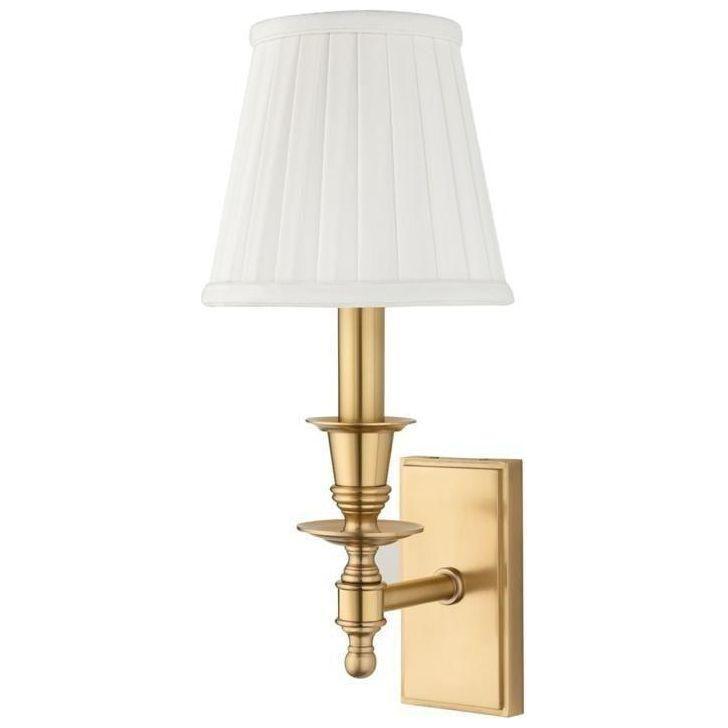 Hudson Valley Lighting - Ludlow Wall Sconce - 6801-AGB | Montreal Lighting & Hardware