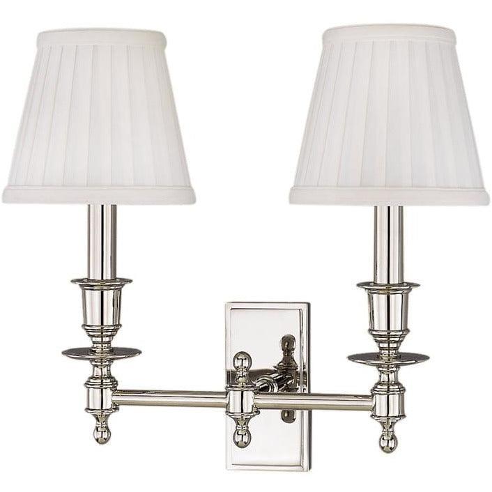 Hudson Valley Lighting - Ludlow Wall Sconce - 6802-AGB | Montreal Lighting & Hardware