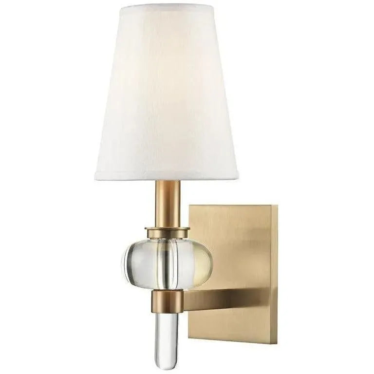Hudson Valley Lighting - Luna Wall Sconce - 1900-AGB | Montreal Lighting & Hardware