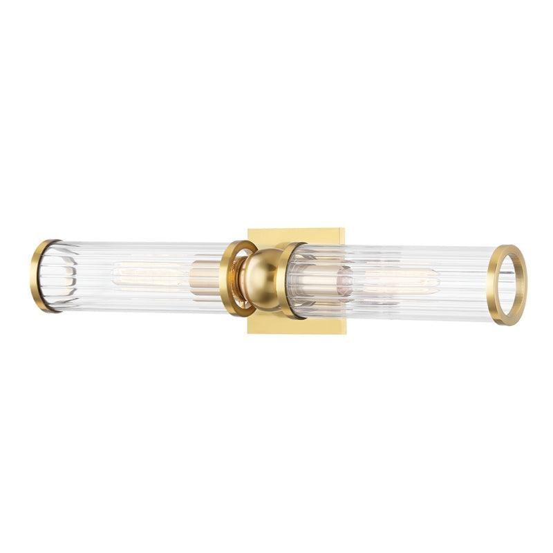 Hudson Valley Lighting - Malone Wall Sconce - 5272-AGB | Montreal Lighting & Hardware