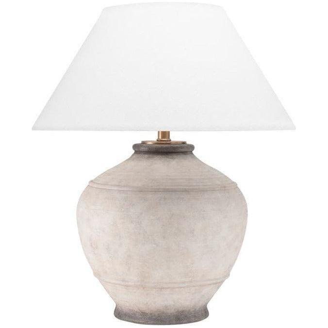 Hudson Valley Lighting - Malta Table Lamp - L1373-ASH | Montreal Lighting & Hardware