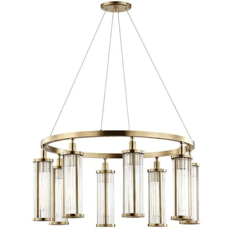 Hudson Valley Lighting - Marley Pendant - 9130-AGB | Montreal Lighting & Hardware