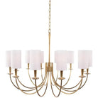 Hudson Valley Lighting - Mason Chandelier - 8032-AGB | Montreal Lighting & Hardware