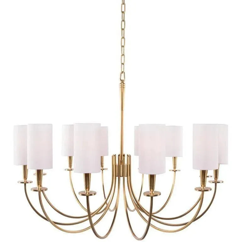 Hudson Valley Lighting - Mason Chandelier - 8032-AGB | Montreal Lighting & Hardware