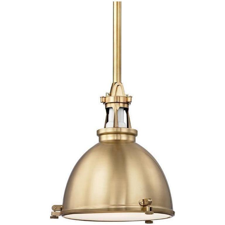 Hudson Valley Lighting - Massena Pendant - 4614-AGB | Montreal Lighting & Hardware