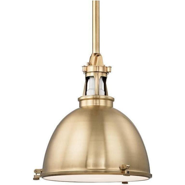 Hudson Valley Lighting - Massena Pendant - 4620-AGB | Montreal Lighting & Hardware