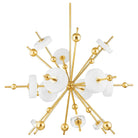 Hudson Valley Lighting - Maynard LED Chandelier - 8145-AGB | Montreal Lighting & Hardware
