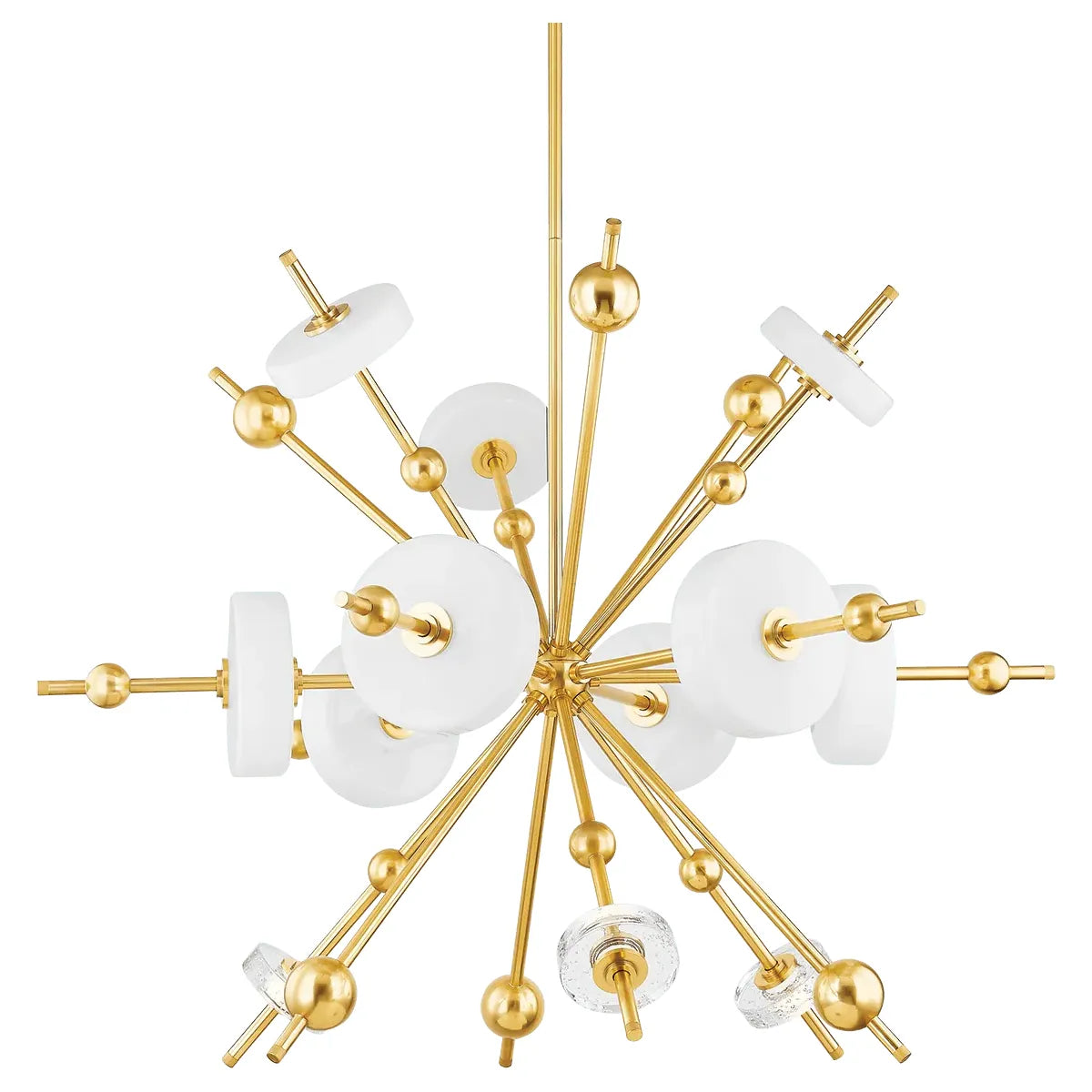 Hudson Valley Lighting - Maynard LED Chandelier - 8145-AGB | Montreal Lighting & Hardware