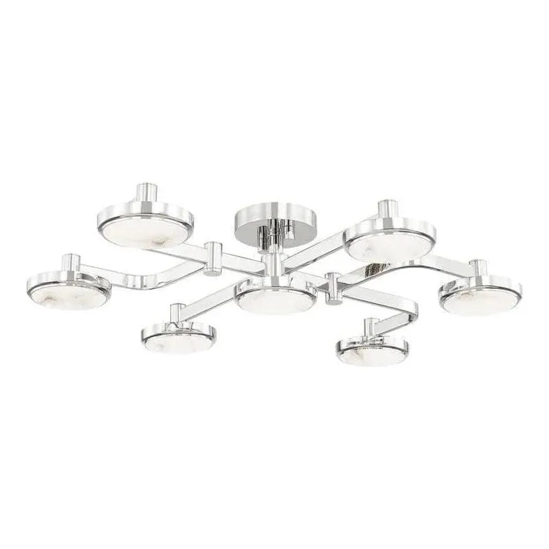 Hudson Valley Lighting - Meander LED Chandelier - 6332-PN | Montreal Lighting & Hardware