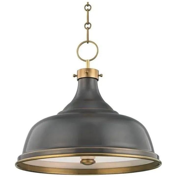 Hudson Valley Lighting - Metal No.1 Pendant - MDS900-ADB | Montreal Lighting & Hardware