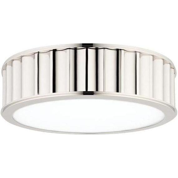 Hudson Valley Lighting - Middlebury Round Flush Mount - 911-PN | Montreal Lighting & Hardware