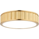 Hudson Valley Lighting - Middlebury Round Flush Mount - 912-AGB | Montreal Lighting & Hardware