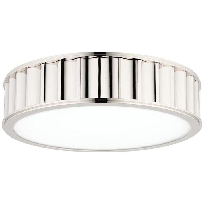 Hudson Valley Lighting - Middlebury Round Flush Mount - 912-PN | Montreal Lighting & Hardware
