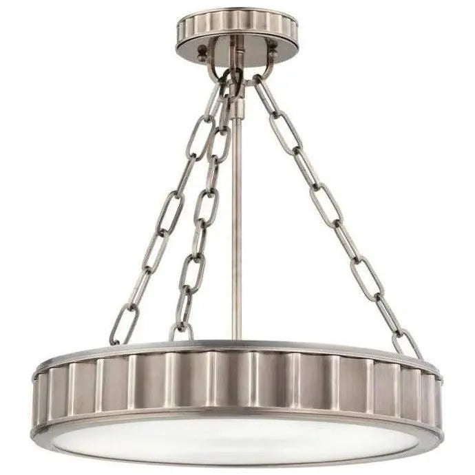 Hudson Valley Lighting - Middlebury Round Semi Flush Mount - 901-HN | Montreal Lighting & Hardware