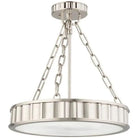 Hudson Valley Lighting - Middlebury Round Semi Flush Mount - 901-PN | Montreal Lighting & Hardware