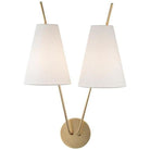 Hudson Valley Lighting - Milan Wall Sconce - 6322-AGB | Montreal Lighting & Hardware