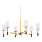 Hudson Valley Lighting - Montreal Chandelier - 5640-AGB | Montreal Lighting & Hardware