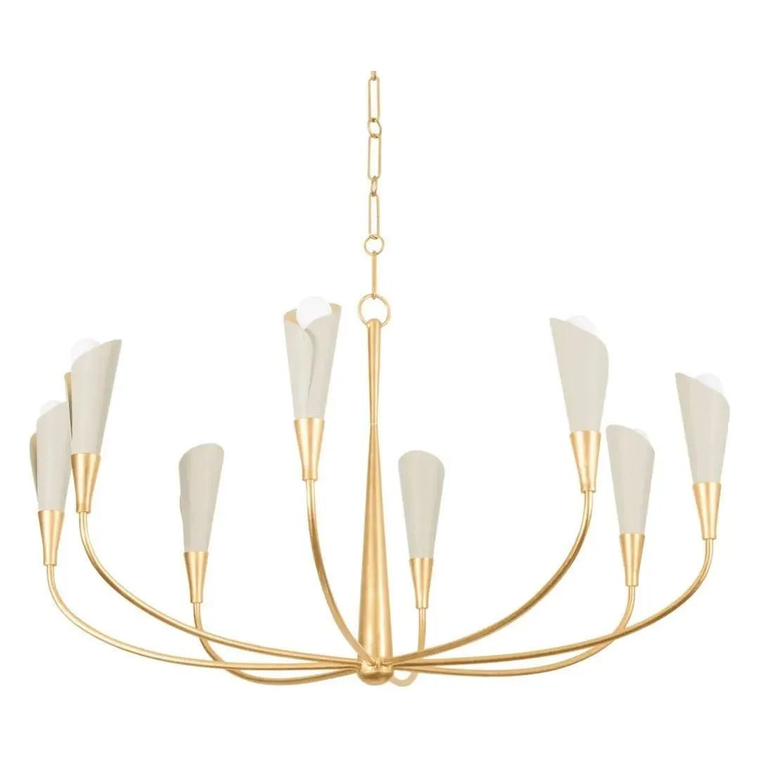 Hudson Valley Lighting - Montrose Chandelier - 3155-VGL/SSD | Montreal Lighting & Hardware
